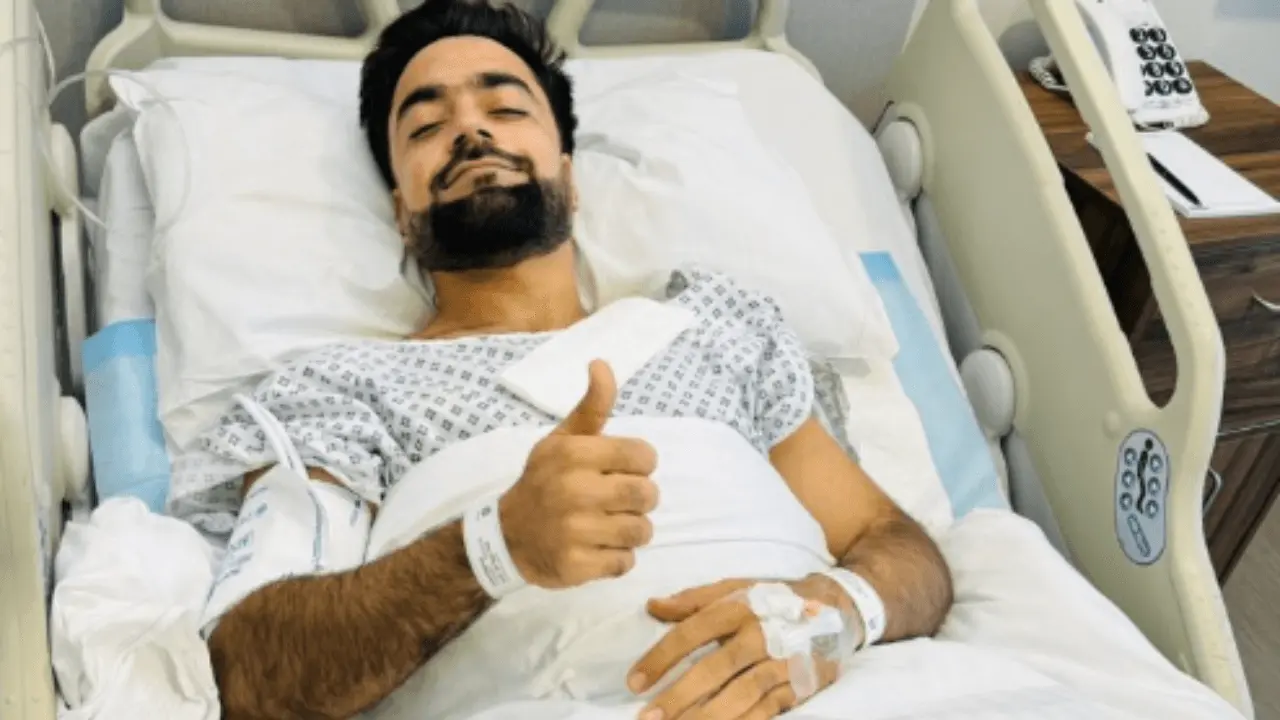 Rashid Joined Underwent Surgery and is Now on The Road to Recovery